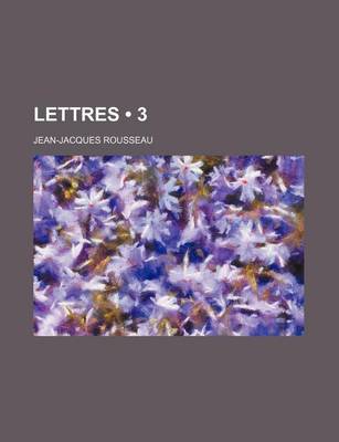 Book cover for Lettres (3 )