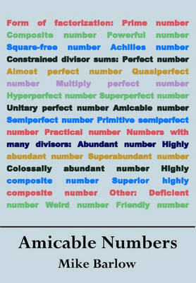 Book cover for Amicable Numbers