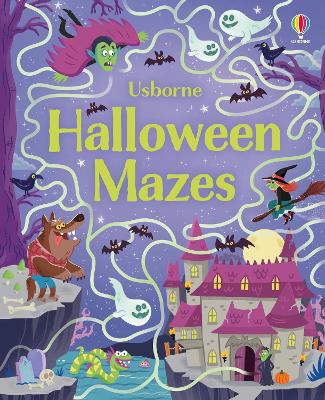 Book cover for Halloween Mazes