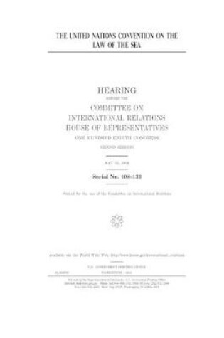 Cover of The United Nations Convention on the Law of the Sea