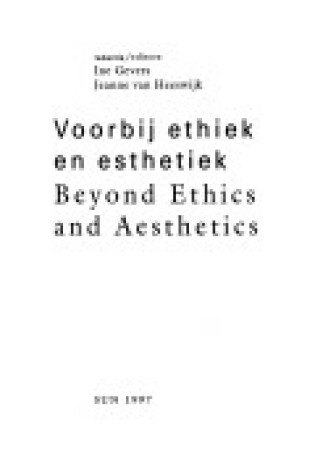 Cover of Beyond Ethics and Aesthetics