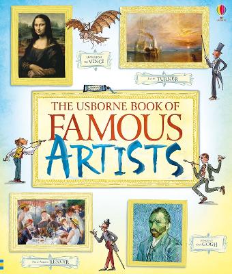Book cover for Book of Famous Artists