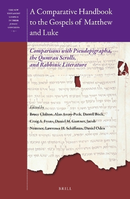 Book cover for A Comparative Handbook to the Gospels of Matthew and Luke