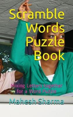 Book cover for Scramble Words Puzzle Book