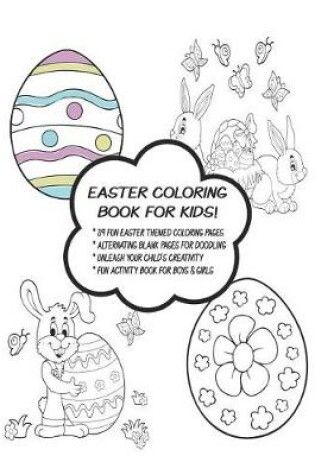 Cover of Easter Coloring Book for Kids