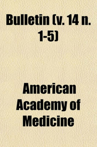 Cover of Bulletin Volume 1-39