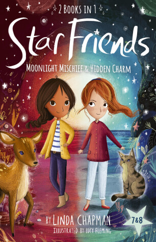Book cover for Star Friends 2 Books in 1: Moonlight Mischief & Hidden Charm