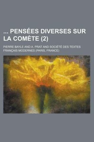 Cover of Pensees Diverses Sur La Comete (2)