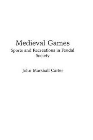 Cover of Medieval Games