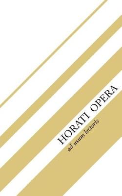 Book cover for Horati Opera