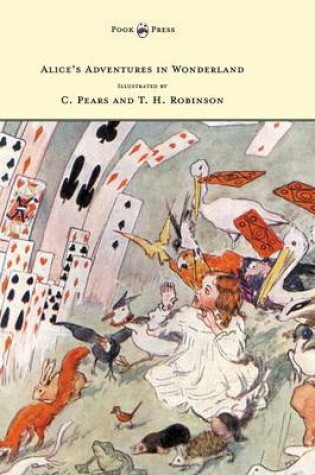 Cover of Alice's Adventures in Wonderland - Illustrated by H. Robinson