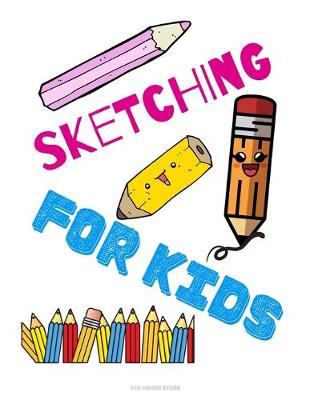 Book cover for Sketching for kids