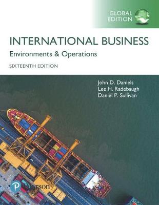 Book cover for International Business plus Pearson MyLab Management with Pearson eText, Global Edition