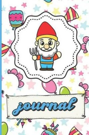 Cover of Garden Gnome Birthday Party Journal