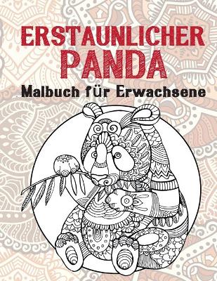 Book cover for Erstaunlicher Panda - Malbuch für Erwachsene