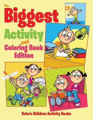 Book cover for The Biggest Activity and Coloring Book Edition