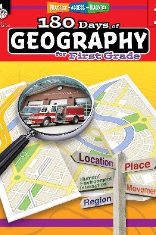 Cover of 180 Days of Geography for First Grade