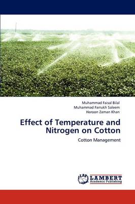 Book cover for Effect of Temperature and Nitrogen on Cotton