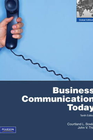 Cover of Bovee: Business Communication Today/ MyBCommLab Pack