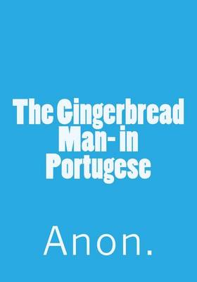 Book cover for The Gingerbread Man- in Portugese