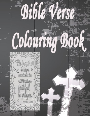 Book cover for Bible Verse Colouring Book