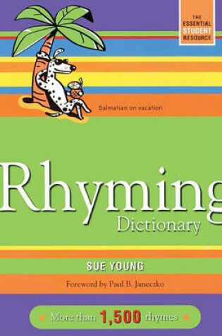 Cover of The Scholastic Rhyming Dictionary