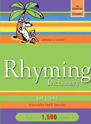 Book cover for The Scholastic Rhyming Dictionary