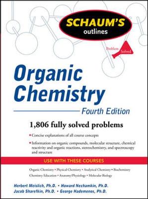 Book cover for Schaum's Outline of Organic Chemistry, Fourth Edition