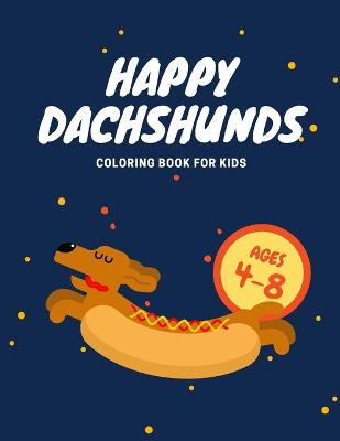 Book cover for Happy Dachshunds