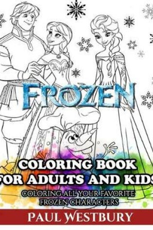 Cover of Frozen Coloring Book for Kids