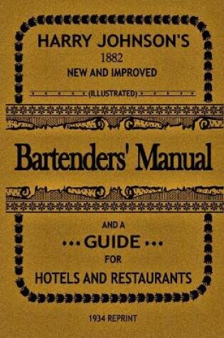 Cover of Bartenders' Manual