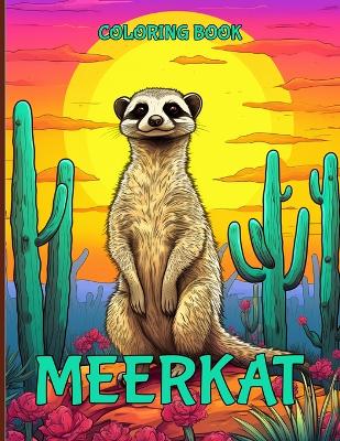 Book cover for Meerkat Coloring Book