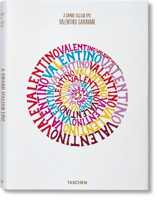 Book cover for Valentino. A Grand Italian Epic