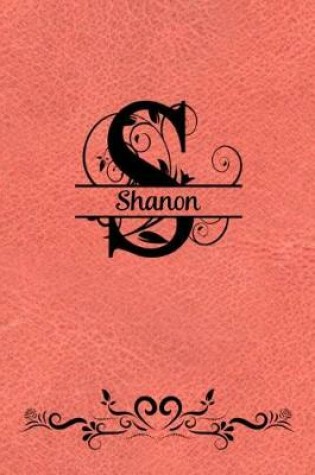 Cover of Split Letter Personalized Journal - Shanon