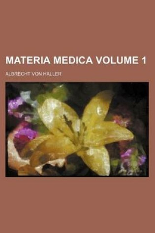 Cover of Materia Medica Volume 1