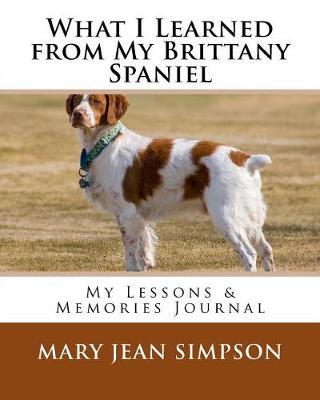 Book cover for What I Learned from My Brittany Spaniel