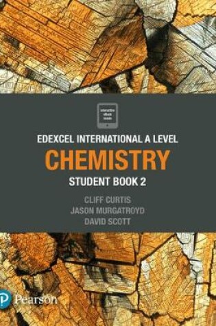 Cover of Pearson Edexcel International A Level Chemistry Student Book