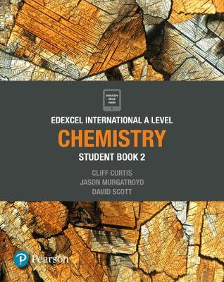 Cover of Pearson Edexcel International A Level Chemistry Student Book