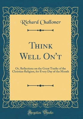 Book cover for Think Well On't