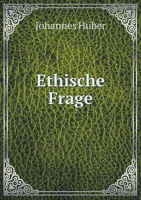 Book cover for Ethische Frage