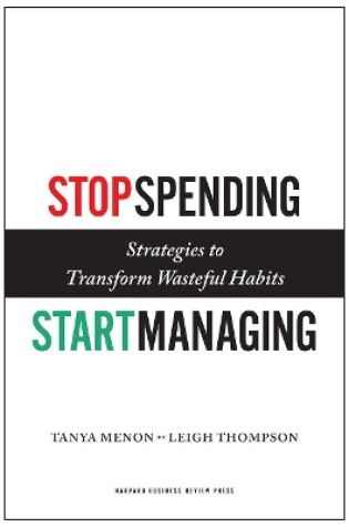 Cover of Stop Spending, Start Managing