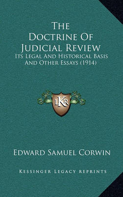 Book cover for The Doctrine of Judicial Review