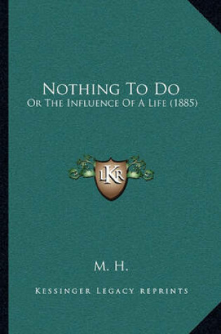 Cover of Nothing to Do