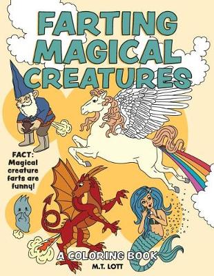 Book cover for Farting Magical Creatures Coloring Book