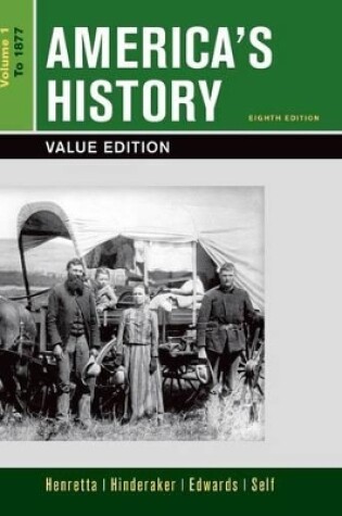 Cover of America's History, Value Edition, Volume 1