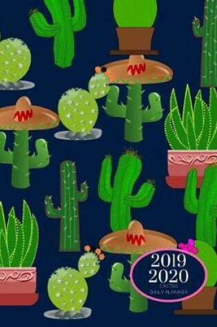 Cover of 2019 2020 15 Months Succulent Cactus Daily Planner