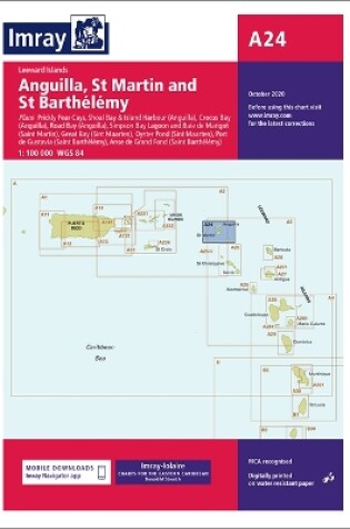 Cover of Imray Chart A24