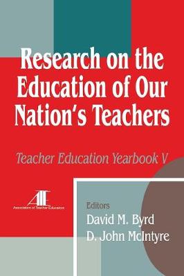 Cover of Research on the Education of Our Nation's Teachers