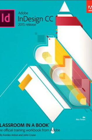 Cover of Adobe InDesign CC Classroom in a Book (2015 release)