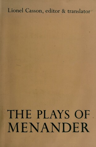 Book cover for Plays